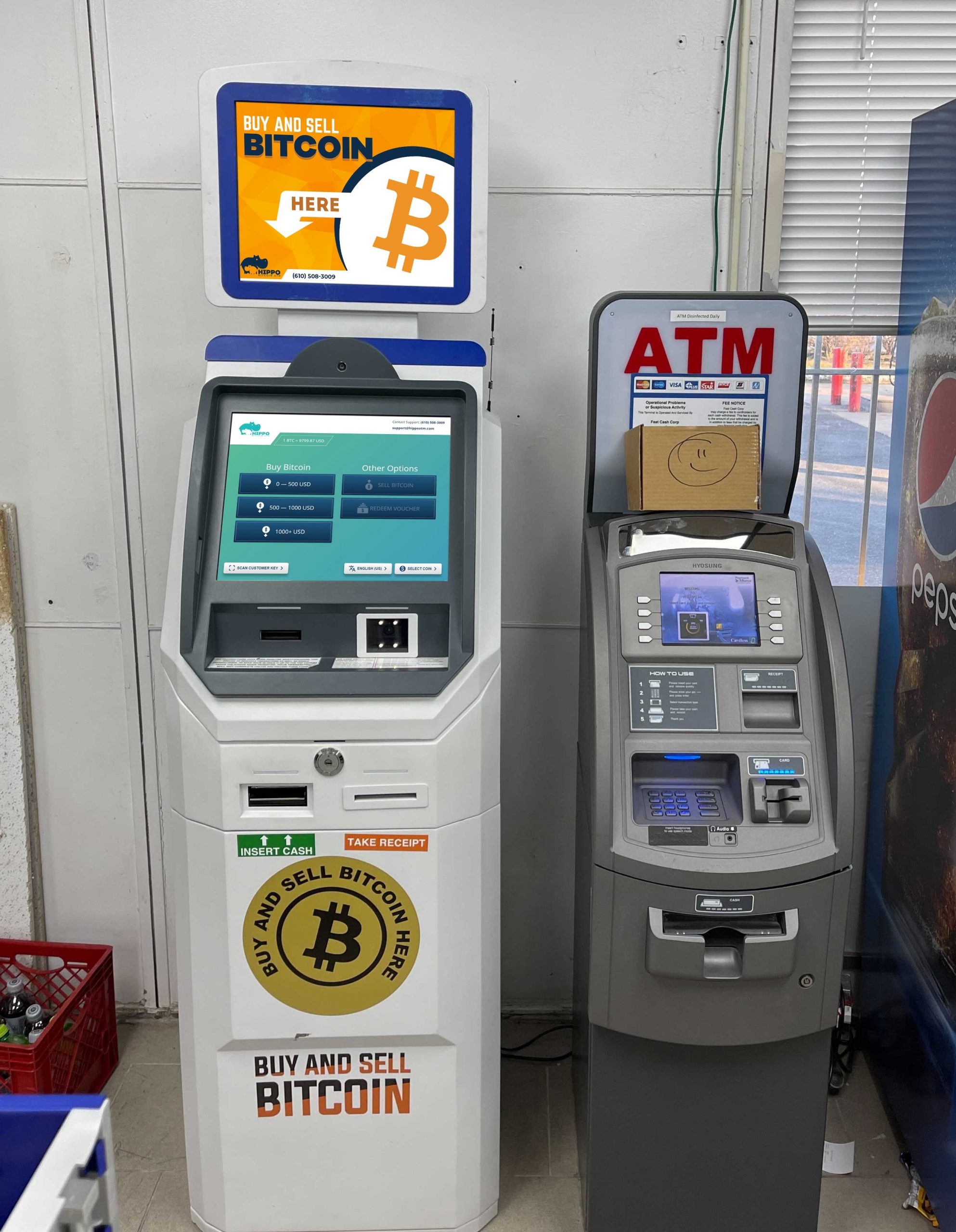 Bitcoin ATM Denver PA 2194 North Reading Road Denver Hippo Kiosks site